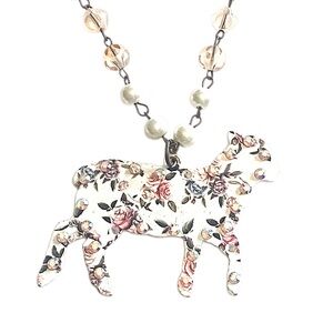 SOUTHERN JUNKIE Sheep Lamb Necklace